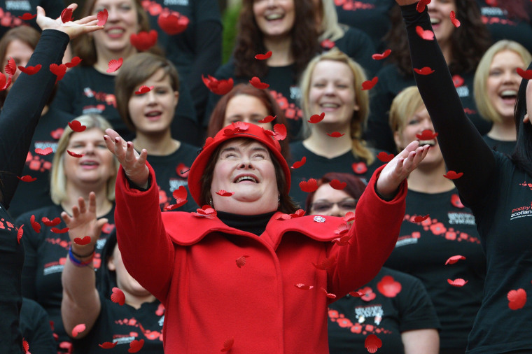Image: Susan Boyle Launches Poppy Scotland Appeal